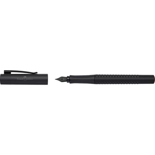 Non Communiqué Faber-Castell Stylo Plume Grip Edition, M, All Black