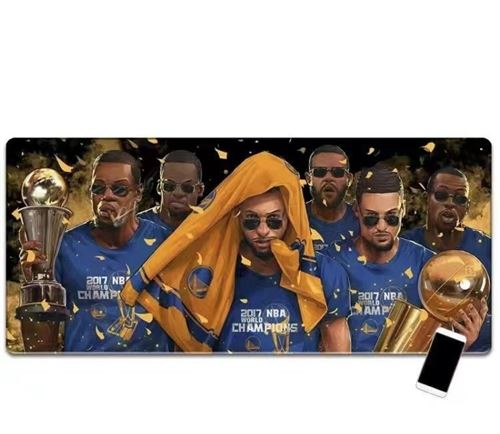 Tapis de souris NBA Los Angeles Lakers Curry 60x40cm Multicolor #002