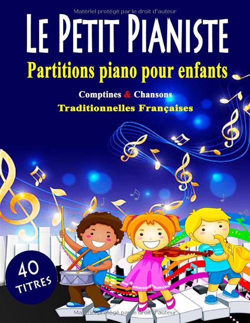 Partition Piano Narratik - 40 Comptines Et Chansons Françaises Pour Enfants - 60 Pages