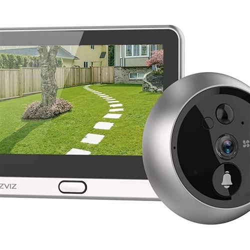 Non Communiqué Argent Ezviz Dp2c Système Vidéophone 2 Mp 10,9 Cm (4.3")