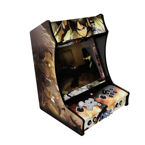 Fabulous Arcade - Borne Arcade Format Bartop Ecran 19 Haut de Gamme Joystiks Boutons SANWA Modéle Manga 1