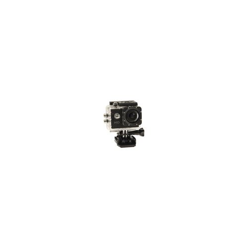 Mini Cam&eacute;ra Sport HD 720P Etanche 30M Ecran 1.5' Photos Vid&eacute;o Angle 140&deg; Noir + SD 4Go