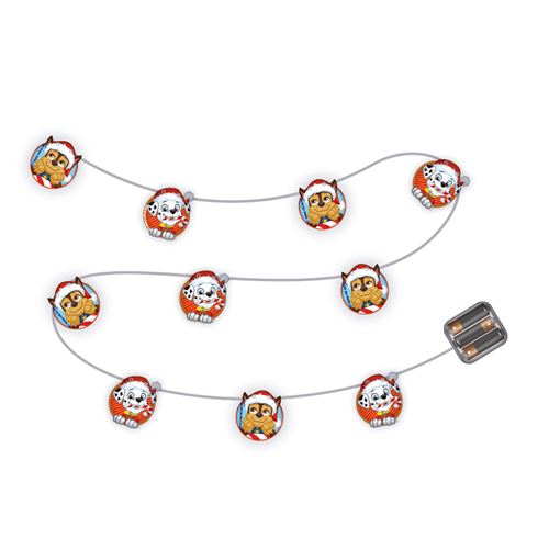 ARDITEX PW14028 Guirlande de lumières de Noël avec 10 LED chaudes - 165cm. de NICKELODEON-Paw Patrol