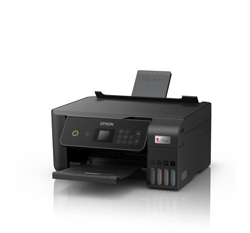 Epson EcoTank ET-2871 - Multifunctionele printer - kleur - inktjet - ITS - A4 (doorsnede) - maximaal 10 ppm (printend) - 100 vellen - Wi-Fi, USB - zwart