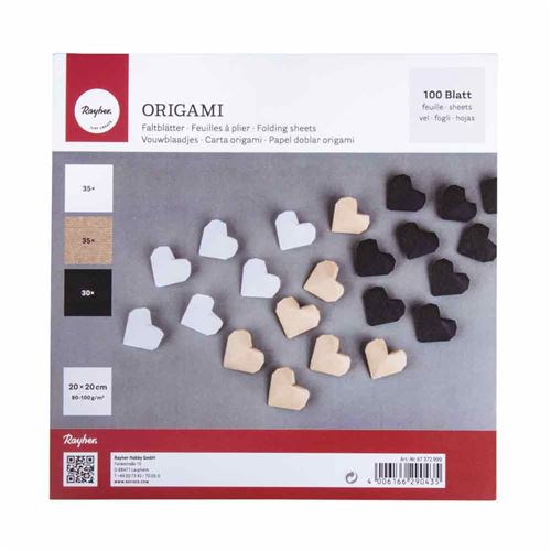 Rayher Papier Origami - Multicolore - Image 2