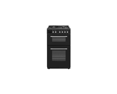 Cuisiniere gaz - CONTINENTAL EDISON - CECDF6060IBD - Double fours - 4 feux - noir - L60 xP60 x H90 cm - Image 4
