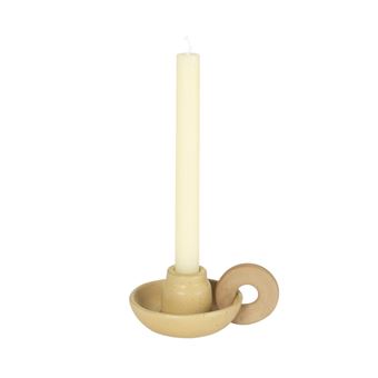 Chandelier céramique beige notte - 1