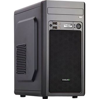 Boîtier PC - Evolveo - CAEM2 - Micro Tower - Noir - 7 emplacements d'extension - 1
