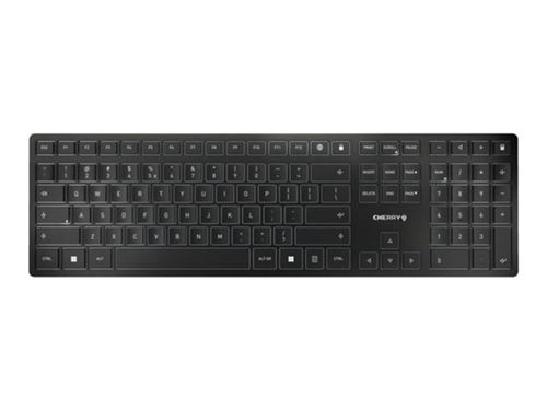 Clavier Cherry KW 9100 SLIM - Clavier - sans fil - 2.4 GHz