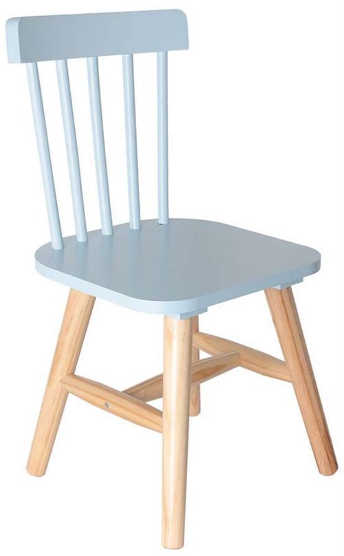 Chaise enfant en bois style bistrot
