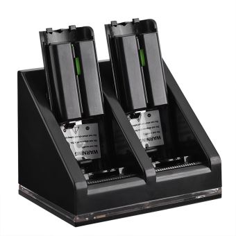 Station De Charge Pour Manettes Wii - Chargeur Double Avec Câble USB, Blanc, Compacte