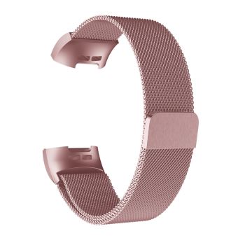 Bracelet En Acier Inoxydable Pour Fitbit Charge 3 4, Montre