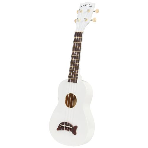 Kala MK-SD-PW Makala Dolphin Pearl White ukulele soprano
