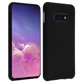 Coque Samsung Galaxy S10e Protection Mat Soft Touch Anti-rayure Antichoc - Noir - 1