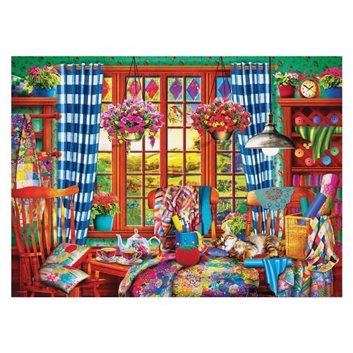 Eurographics 60005348 Patchwork Craft pièce Puzzle, différents