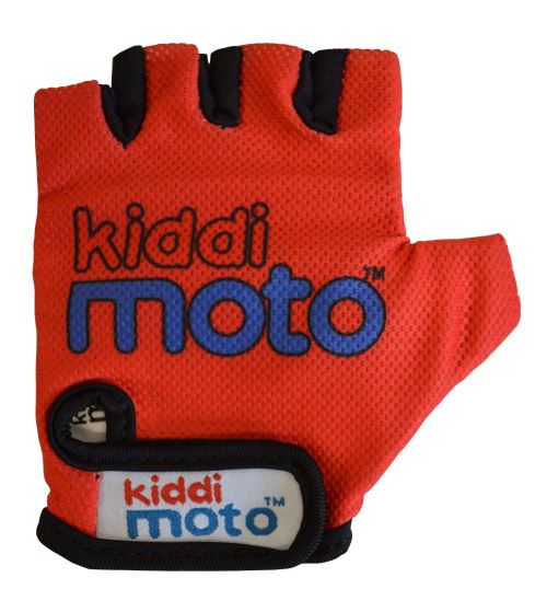 Kiddimoto GLV001M Gants Uni, Rouge, Taille M