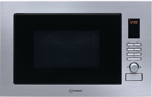 Indesit MWI 222.2 X - Four micro-ondes combiné - grill - intégrable - 25 litres - 900 Watt - inox