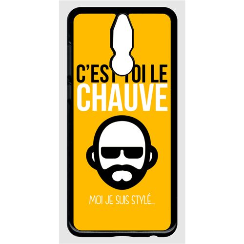 Coque huawei mate 10 lite modèle lite c est toi le chauve moi je suis styl 5