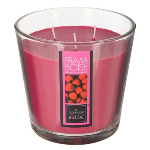 Paris Prix Rose, Rose Comptoir De La Bougie - Bougie Parfumée Nina 500G Framboise - Image 1