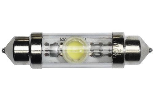 AutoStyle Lampe LED de voiture 12V C5W 42mm 1W bleu pièce