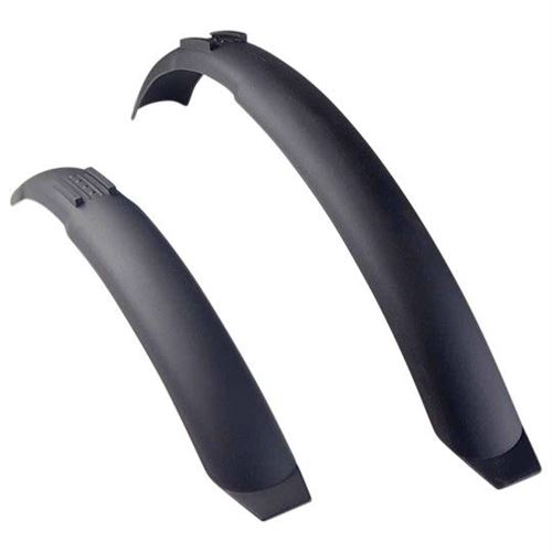 Garde boue vtt 20 polisport everest junior clips noir v-brake (pr)