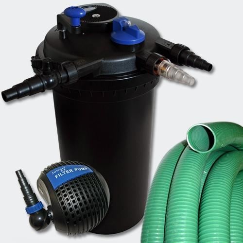 Comparer les prix de Kit de Filtration à Pression 30000l 18W UVC Stérilisateur Pompe Tuyau