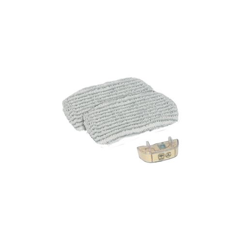 Kit d'entretien (2 lingettes micro-fibres + 1 cartouche anti-calcaire) pour nettoyeur vapeur steam power rowenta - m123840