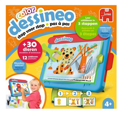 Color Dessineo apprendre à peindre en 3 étapes