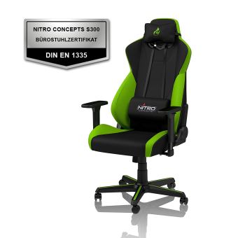 Chaise Gaming Nitro Concepts S300 Atomic Green