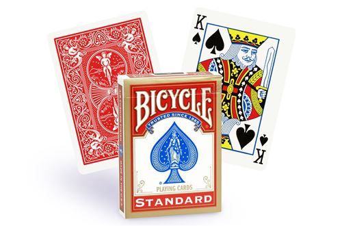 Cartes Bicycle poker Standard (rouge)