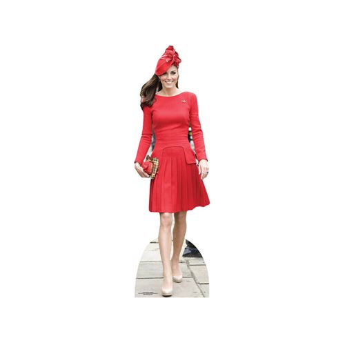 Figurine en carton duchesse Catherine 189 cm