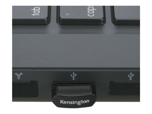 Kensington Pro Fit Mid-Size - Souris - pour droitiers - optique - sans fil - 2.4 GHz - récepteur sans fil USB - Rouge rubis