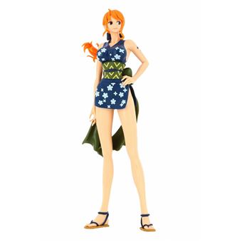 Figurine One Piece Glitter & Glamours Nami en tenue bleue foncée 25 cm
