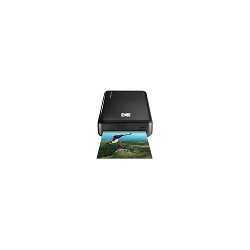 Kodak Photo Printer Mini 2 - Imprimante - couleur - thermique par sublimation - 53.3 x 86.4 mm jusqu'à 0.83 min/page (couleur) - Bluetooth, NFC - noir