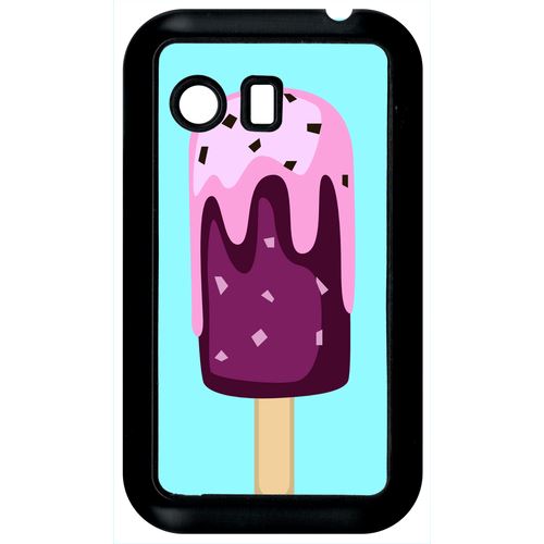 Coque Samsung Galaxy Y Glace Baton Violette