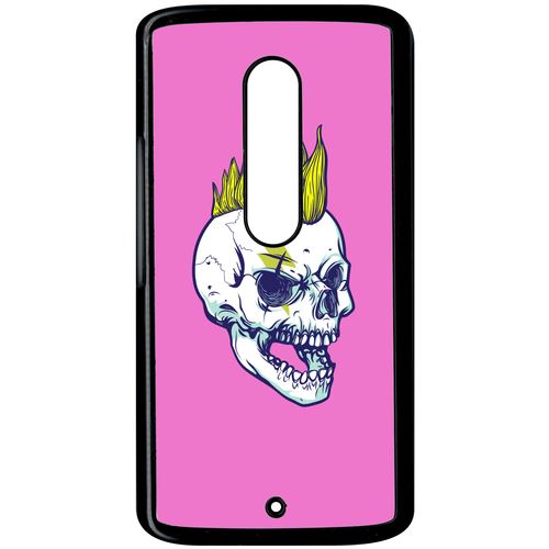 Coque Motorola X Play Motard Crane Rose