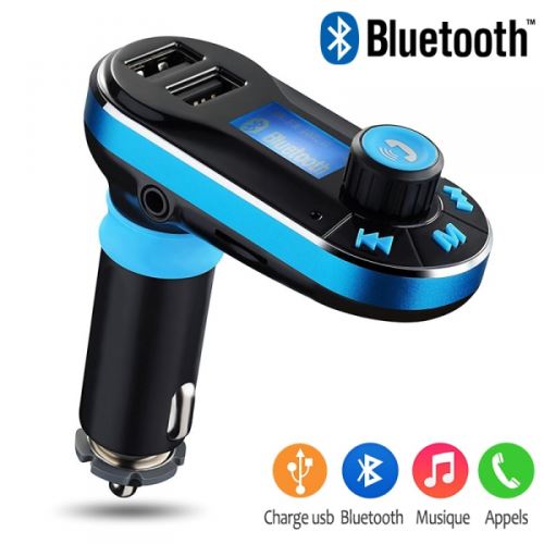 Kit Mains Libres Bluetooth pour Voiture, Compatibilité Universelle pour Apple iPhone 8, iPhone 7, iPhone 6S, iPhone 6