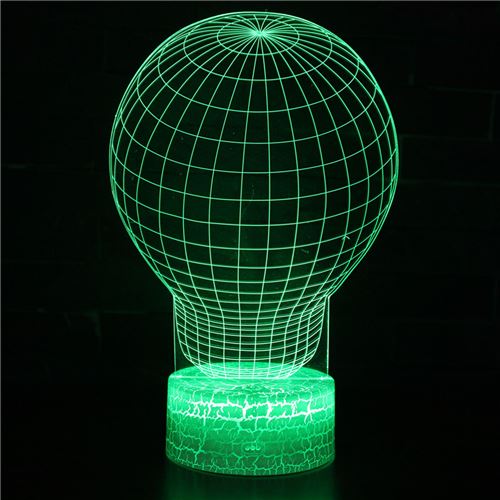 Stack Lampe 3D Tactile Veilleuses Enfant 7 Couleurs Avec Telecommande - Style #314 - Image 1
