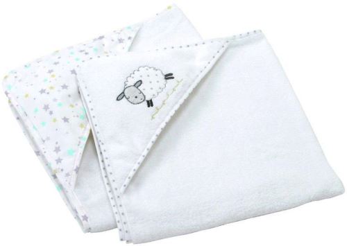 Silver cloud Serviettes à Capuche Motif Mouton