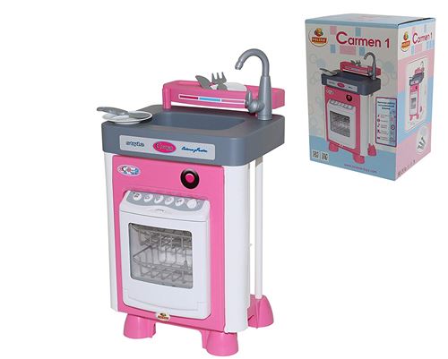 Polesie Polesie57891 Carmen Jouet de Cuisine avec Lave-Vaisselle en boîte