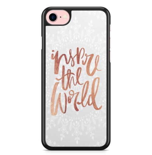 Coque Fifrelin pour iPhone 7 et iPhone 8 Inspire the world Citation
