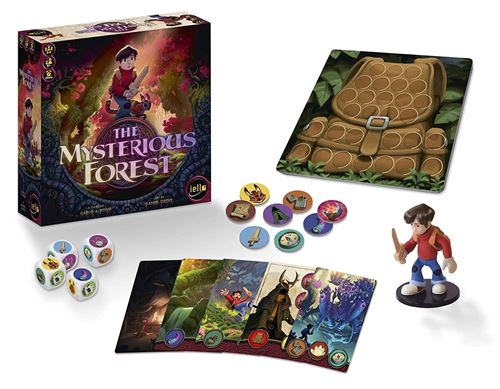 Iello La Mystérieuse Forêt Coopérative Famille Jeu