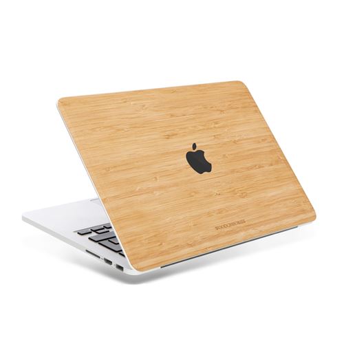 Coque de Protection pour le MacBook Air (2018) / 13 Pro + Touchbar en bois, Bambou