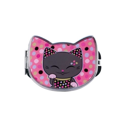 MANI - Miroir de Poche Sac Mani the Lucky Cat 8 x 6 x 0.7cm - Modèle : 73