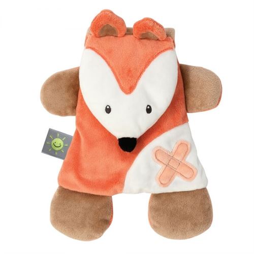 Peluche bouillotte renard - nattou