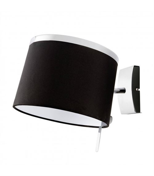 Leds C4 - Applique abat-jour orientable Virginia - Gris