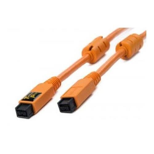Tether tools tetherPro FireWire 800/800 – 9 pin – 4,6 m Orange
