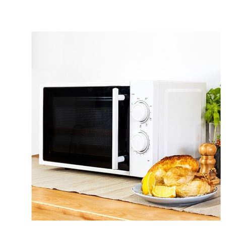 Cecotec 01362 - Four micro-ondes grill - pose libre - 20 litres - 700 Watt - blanc
