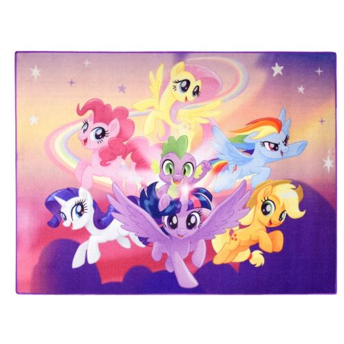 Tapis enfant My Little Pony 125 x 95 cm Disney 02 Haute qualite - guizmax