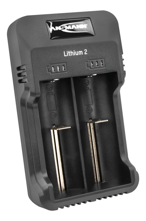 Ansmann Chargeur de piles Lithium 2 Noir 1001-0050
